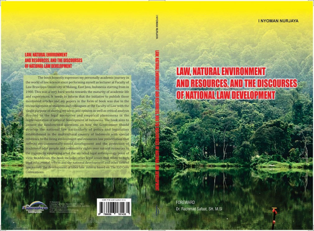 Law Natural Environment and Resources and The Discourses of National Law Development